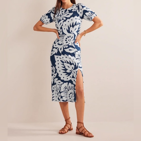 Boden Dresses & Skirts - Boden back detail jersey midi dress